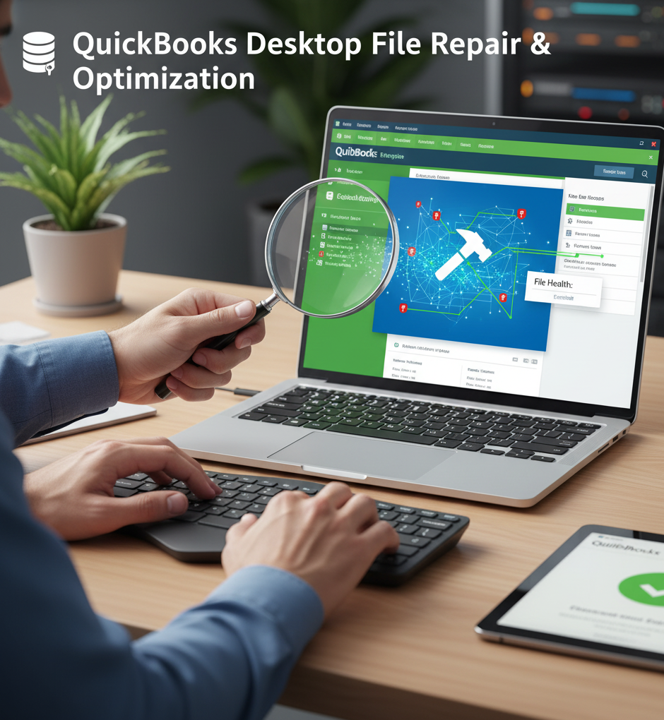 QuickBooks Desktop File Repair & Optimization